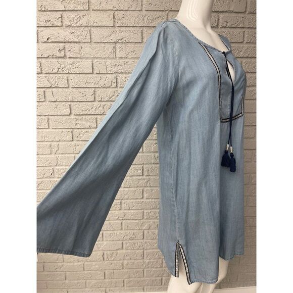 Max Jeans Tencel Tunic Top Size S NWT - Picture 3 of 11